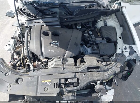 JM3KFABM2M0329342 2021 MAZDA CX-5 White Widok z tyłu