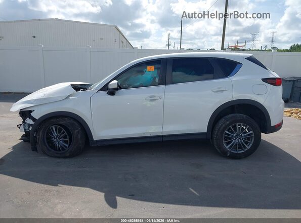 JM3KFABM2M0329342 2021 MAZDA CX-5 White Widok wnętrza 360 stopni