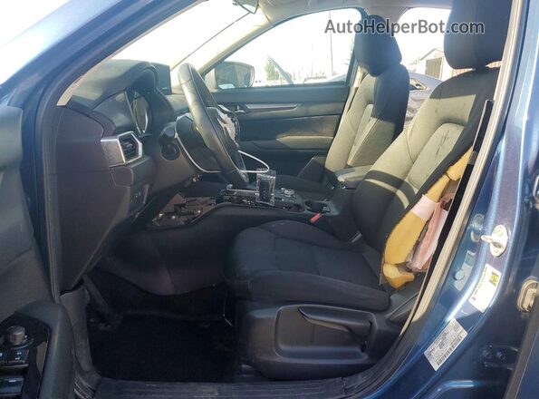 JM3KFABM2M0355293 2021 MAZDA CX-5 Blue წინა სალონის ხედი