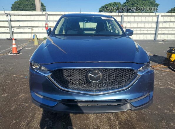 JM3KFABM2M0355293 2021 MAZDA CX-5 Blue წინა ხედი