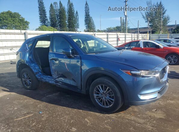 JM3KFABM2M0355293 2021 MAZDA CX-5 Blue წინა მარჯვენა