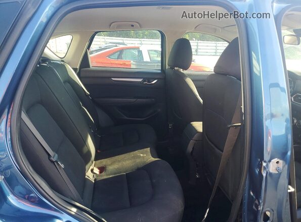JM3KFABM2M0355293 2021 MAZDA CX-5 Blue უკანა სალონის ხედი