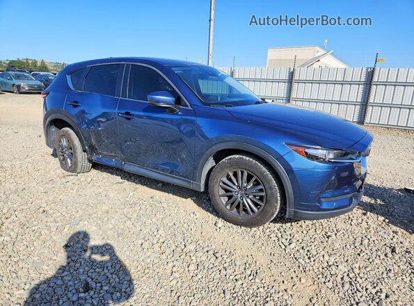 JM3KFABM3J1411182 2018 MAZDA CX-5 Blue Delantero derecho