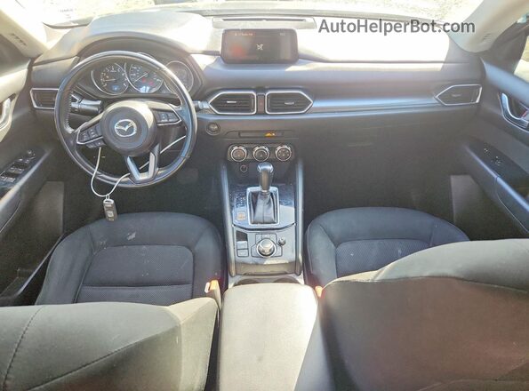 JM3KFABM3J1411182 2018 MAZDA CX-5 Blue Vista del salpicadero
