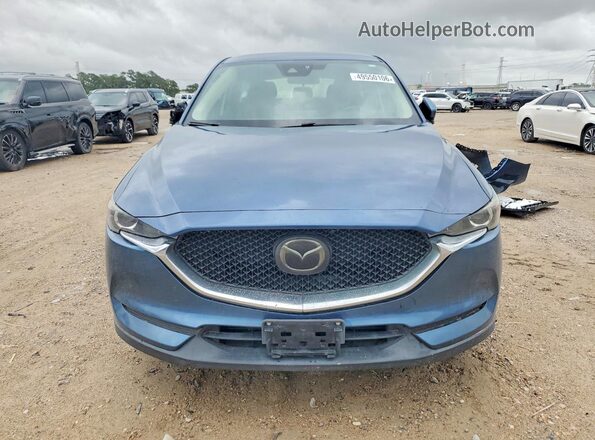 JM3KFABM6J1342682 2018 MAZDA CX-5 Blue Widok z przodu