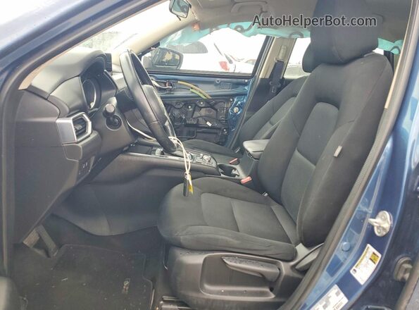 JM3KFABM6J1342682 2018 MAZDA CX-5 Blue Widok wnętrza z przodu