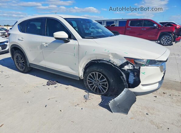 JM3KFABM7K0684228 2019 MAZDA CX-5 Белый Передняя правая четверть