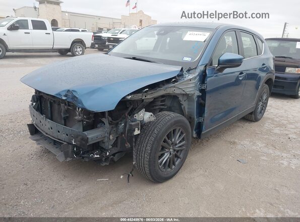 JM3KFABM7L0796545 2020 MAZDA CX-5 Blue Front left