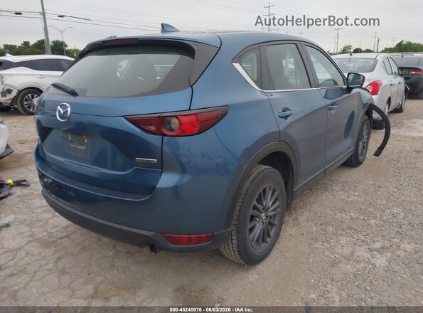 JM3KFABM7L0796545 2020 MAZDA CX-5 Blue Rear right