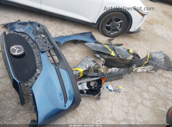JM3KFABM7L0796545 2020 MAZDA CX-5 Blue Instrument cluster view