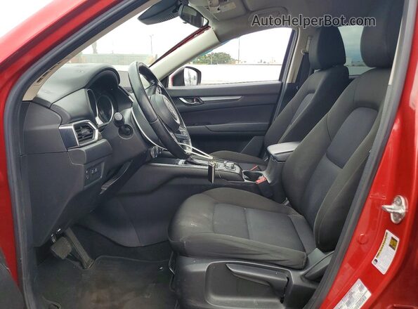 JM3KFABM8L0799471 2020 MAZDA CX-5 Red წინა სალონის ხედი
