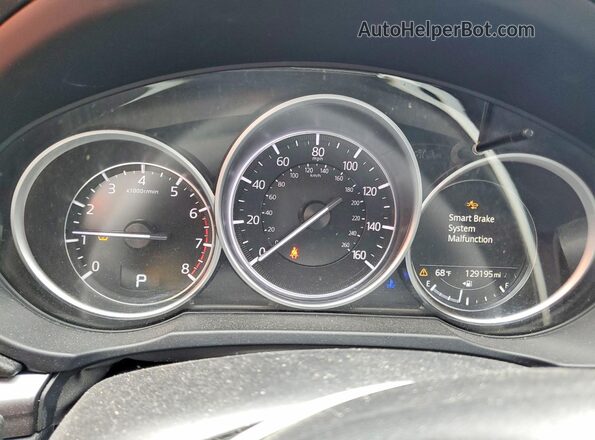 JM3KFABM8L0799471 2020 MAZDA CX-5 Red ხელსაწყოთა პანელის ხედი