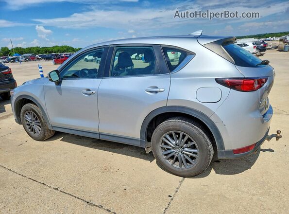 JM3KFABM9K0678236 2019 MAZDA CX-5 Silver Trasero izquierdo