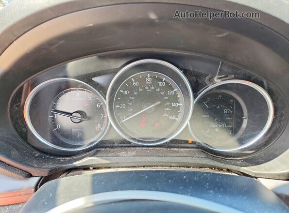 JM3KFABM9K0678236 2019 MAZDA CX-5 Silver Vista del cuadro de instrumentos