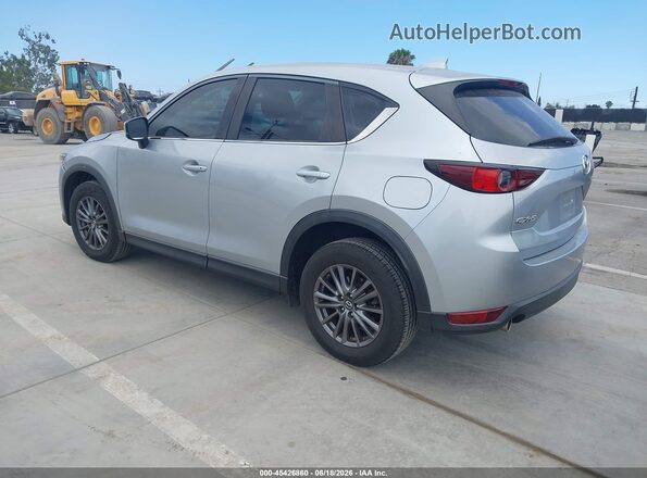 JM3KFABMXJ0355814 2018 MAZDA CX-5 Silver Trasero izquierdo