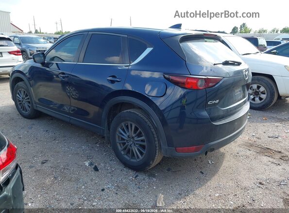 JM3KFACL1H0209947 2017 MAZDA CX-5 Blue Հետևի ձախ