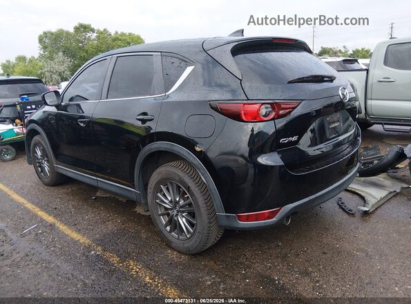 JM3KFACL3H0105508 2017 MAZDA CX-5 Black უკანა მარცხენა
