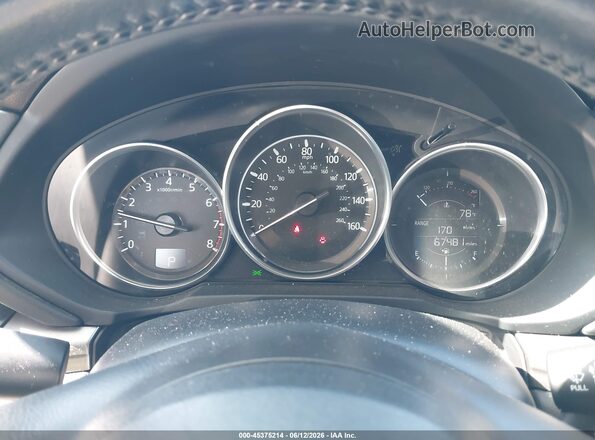 JM3KFACL3H0152554 2017 MAZDA CX-5 Black Vista de los asientos traseros