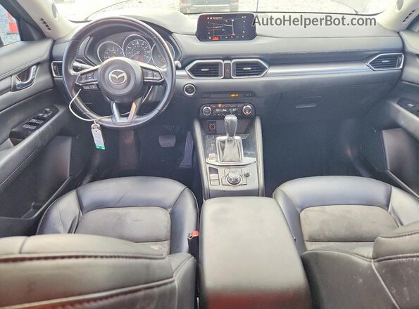 JM3KFACL3H0172237 2017 MAZDA CX-5 Charcoal Առջևի վահանակի տեսք