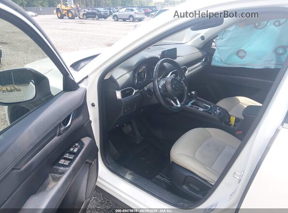 JM3KFACL4H0154653 2017 MAZDA CX-5 White წინა სალონის ხედი