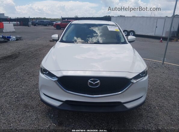 JM3KFACL4H0154653 2017 MAZDA CX-5 White ხელსაწყოთა პანელის ხედი