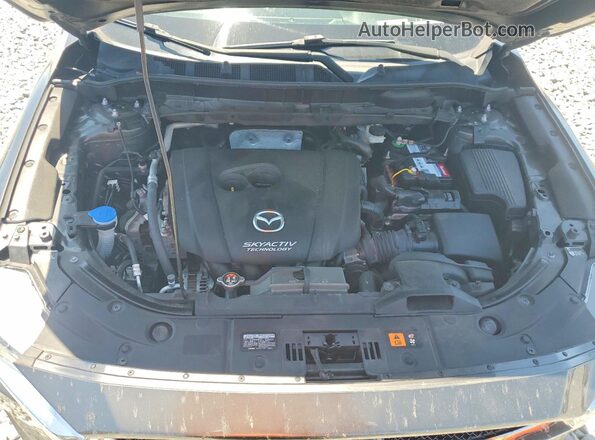 JM3KFACL6H0222838 2017 MAZDA CX-5 Gray Widok wnętrza z tyłu