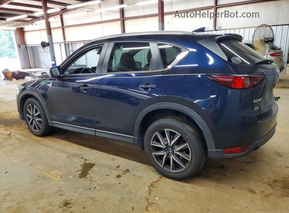 JM3KFACM0J0475023 2018 MAZDA CX-5 Blue Trasero izquierdo