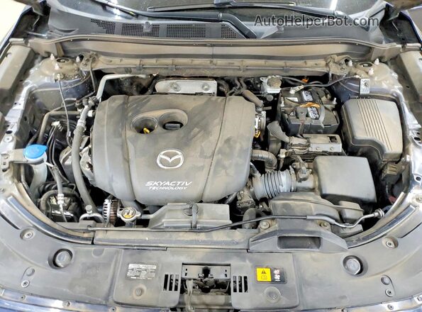 JM3KFACM0J0475023 2018 MAZDA CX-5 Blue Vista del compartimento del motor