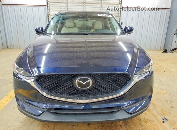 JM3KFACM0J0475023 2018 MAZDA CX-5 Blue Vista frontal