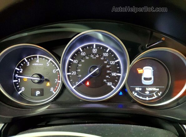 JM3KFACM0J0475023 2018 MAZDA CX-5 Blue Vista del cuadro de instrumentos