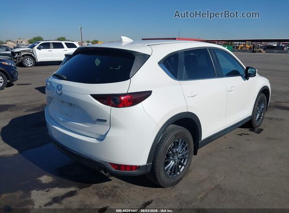 JM3KFACM0K0698650 2019 MAZDA CX-5 White Trasero derecho