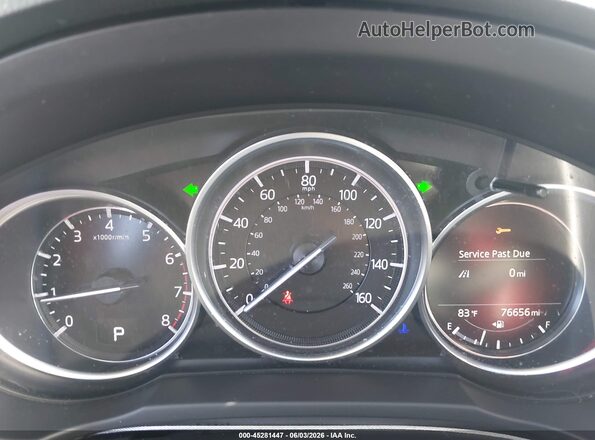 JM3KFACM0K0698650 2019 MAZDA CX-5 White Vista de los asientos traseros