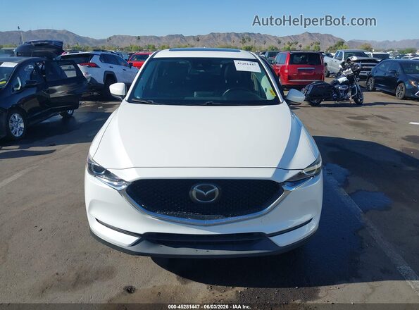 JM3KFACM0K0698650 2019 MAZDA CX-5 White Vista del cuadro de instrumentos