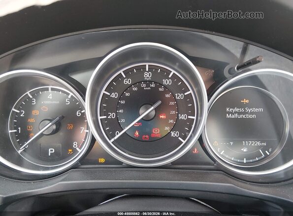 JM3KFACM0L0753440 2020 MAZDA CX-5 Silver Widok tylnych siedzeń