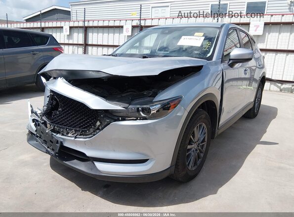 JM3KFACM0L0753440 2020 MAZDA CX-5 Silver Przód lewy