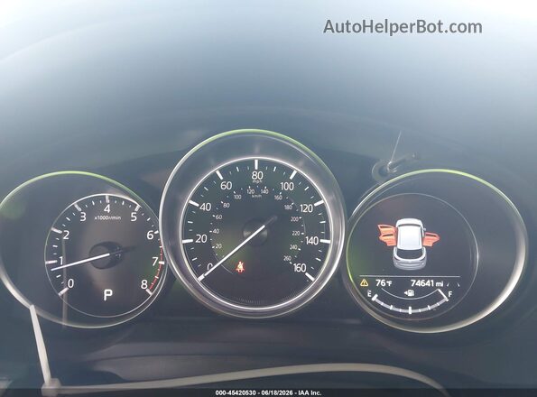 JM3KFACM0L0788429 2020 MAZDA CX-5 Silver Вид задніх сидінь