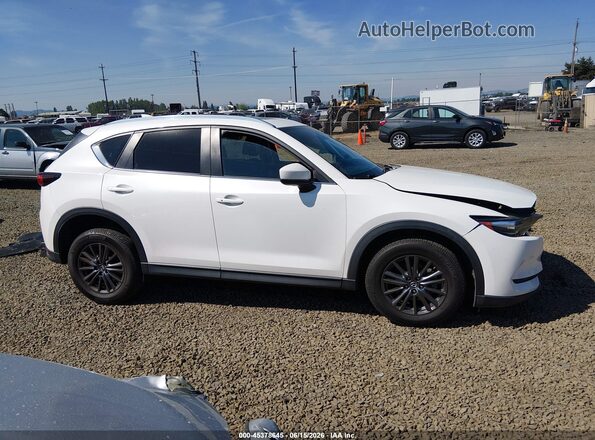 JM3KFACM0L1815378 2020 MAZDA CX-5 White Widok wnętrza 360 stopni