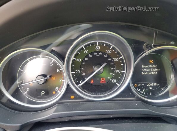 JM3KFACM0M1307798 2021 MAZDA CX-5 Blue ხელსაწყოთა პანელის ხედი