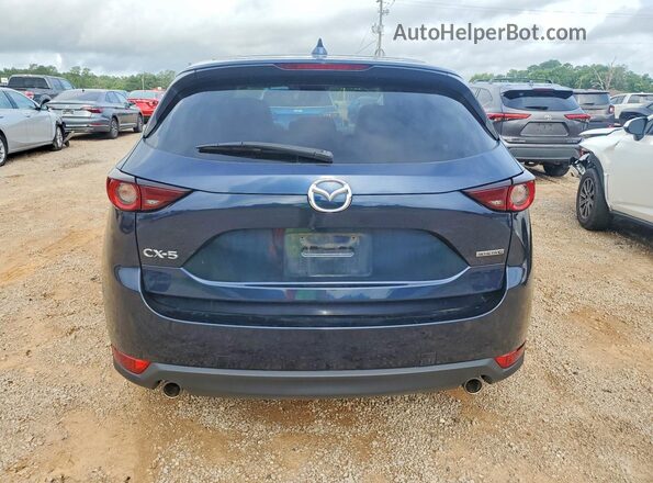 JM3KFACM0M1307798 2021 MAZDA CX-5 Blue უკანა ხედი