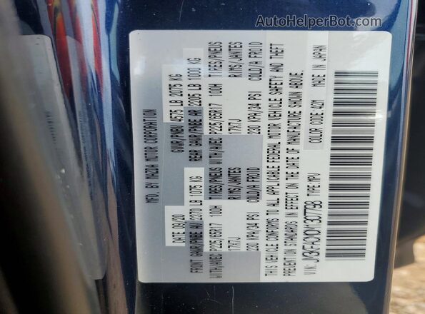 JM3KFACM0M1307798 2021 MAZDA CX-5 Blue ძრავის განყოფილების ხედი
