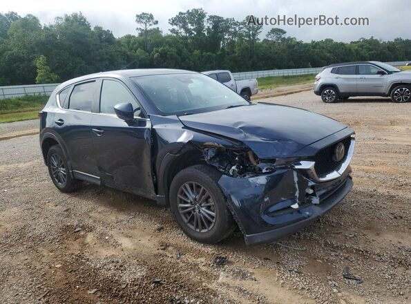 JM3KFACM0M1307798 2021 MAZDA CX-5 Blue VIN კოდის სტიკერის ხედი