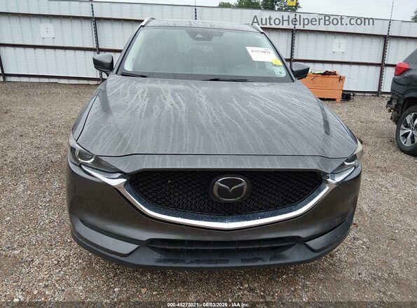 JM3KFACM1J0416840 2018 MAZDA CX-5 Gray Rear interior view