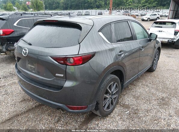 JM3KFACM1J0416840 2018 MAZDA CX-5 Gray Rear right
