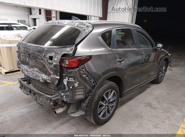 JM3KFACM1J1342555 2018 MAZDA CX-5 Gray Trasero derecho