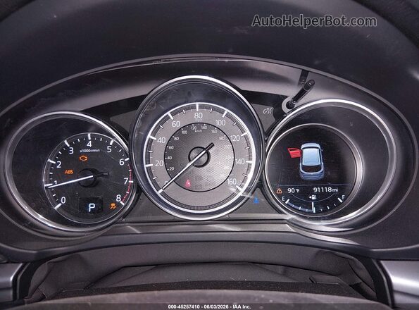 JM3KFACM1J1342555 2018 MAZDA CX-5 Gray Vista de los asientos traseros
