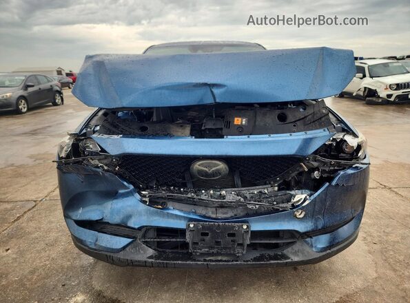 JM3KFACM1L0722326 2020 MAZDA CX-5 Blue წინა ხედი