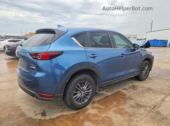 JM3KFACM1L0722326 2020 MAZDA CX-5 Blue უკანა მარჯვენა