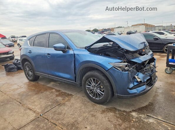 JM3KFACM1L0722326 2020 MAZDA CX-5 Blue წინა მარჯვენა
