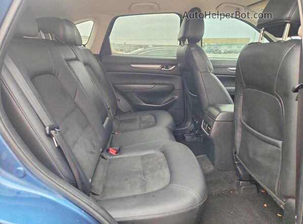 JM3KFACM1L0722326 2020 MAZDA CX-5 Blue უკანა სალონის ხედი