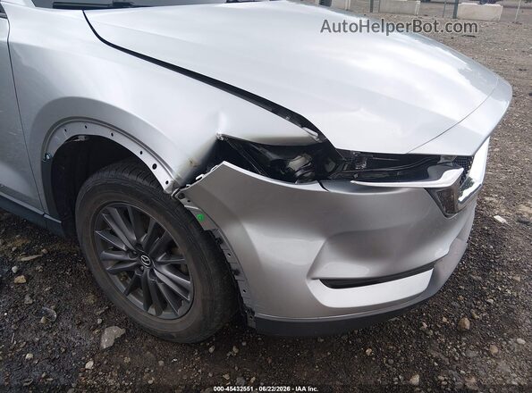 JM3KFACM1L0778556 2020 MAZDA CX-5 Silver Front view